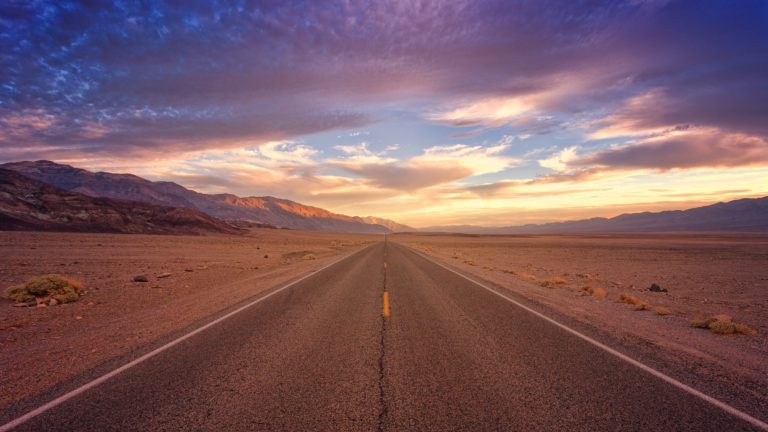 Road in the desert